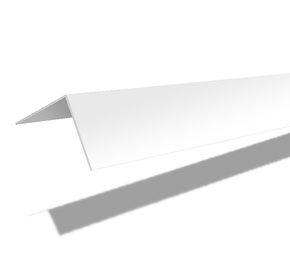 Отделочный уголок C50, белый, 2.7 м x 50 мм