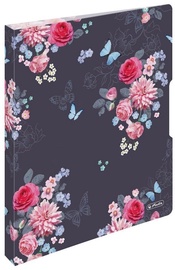 Herlitz 2-Ring Binder PP A4 16mm Ladylike Flower