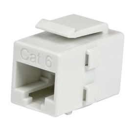 Ühendus StarTech C6KEYCOUPLWH RJ-45 Female, RJ-45 female, valge