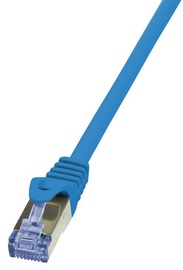 LogiLink CAT 6a S/FTP Cable Blue 1m