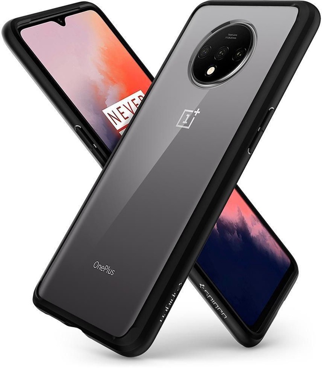 Telefono dėklas Spigen, OnePlus 7T, juoda