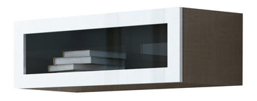 Cama Meble Vigo 90 Cabinet Glass Latte/White Gloss