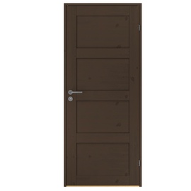 Дверь внутреннее помещение Swedoor Unique Rustic 337, универсальная, коричневый, 209x69x4см