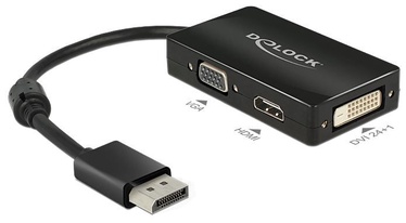 Jagaja Delock Displayport - VGA/HDMI/DVI-D HDMI female, DVI-D male, must