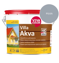 Fasāžu krāsa Vivacolor Villa Akva, pelēka, 2.7 l