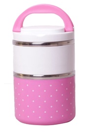 Pārtikas kaste Kamille Lunch Box 1080ml Pink 2103
