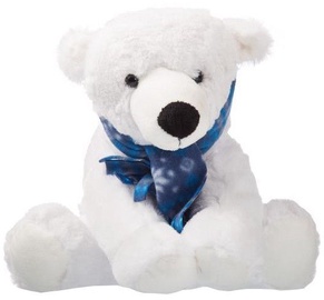 Axiom Teddy Bear Polar White 25cm