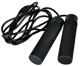 inSPORTline Jumpfix Skipping Rope With Weights Black