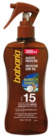 Солнцезащитное масло Babaria Tahitian Monoi Dry SPF15, 300 мл