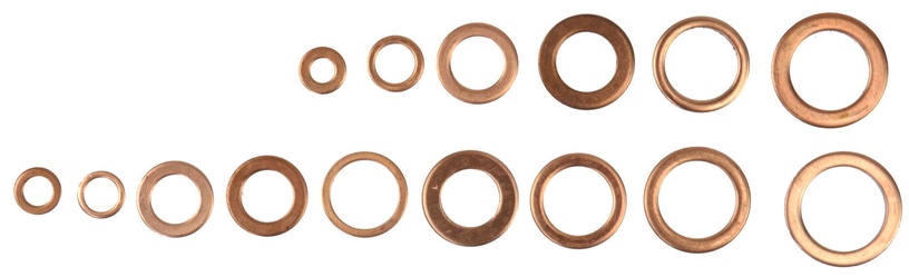 Принадлежности Geko Metric Copper Washer Assortment