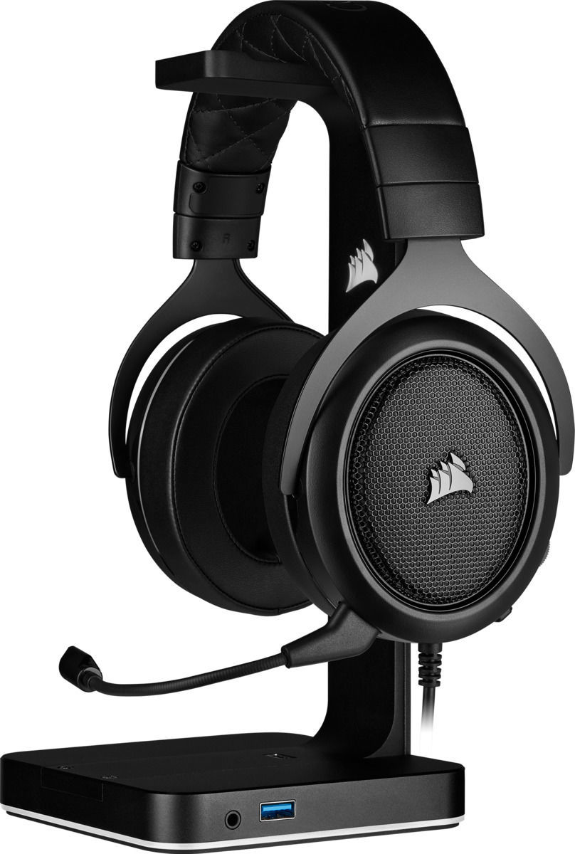 Ausinės Corsair HS50 Pro Stereo, juodos - Senukai.lt