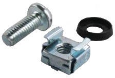 Polt Intellinet M6 Cage Nut Set Grey 4 pcs
