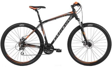 Dviratis Kross Hexagon 4.0 M 29" Black Graphite Orange Matte 18