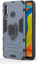Hurtel Ring Armor Back Case For Huawei P30 Lite Blue