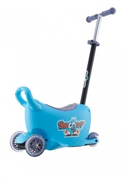 Vaikiškas paspirtukas Milly Mally Snoop Multifunctional Ride On 3in1 Blue