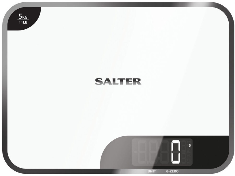 Elektroninės virtuvinės svarstyklės Salter 1064 WHDR, baltos