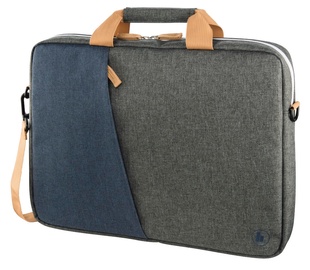 Hama Florence Notebook Bag 15.6 Dark iGrey Marine Blue