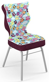 Детский стул Entelo Solo Size 4 ST32 Purple/Owls, 370x340x775 мм