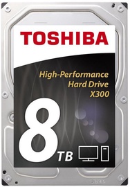 Toshiba X300 8TB 7200RPM SATA III 128MB BULK HDWF180UZSVA