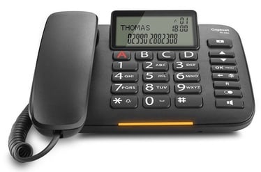 Telefons Gigaset DL380 Black