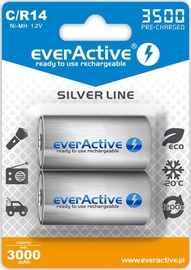 Uzlādējamais elements EverActive Silver Line Rechargeable Batteries C/R14 3000mAh