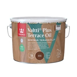 Древесное масло Tikkurila Valtti Plus Terrace Oil, 9 l