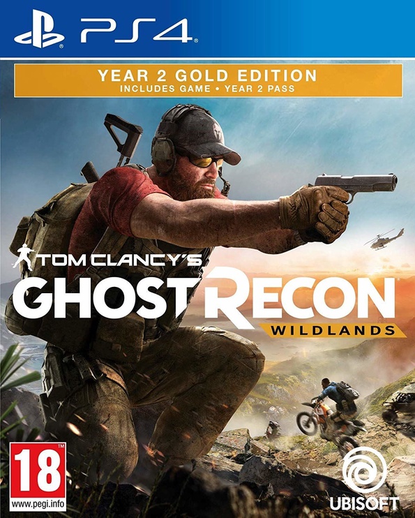 PlayStation 4 (PS4) spēle Ubisoft Tom Clancy's Ghost Recon: Wildlands Year 2 Gold Edition incl. Russian Audio