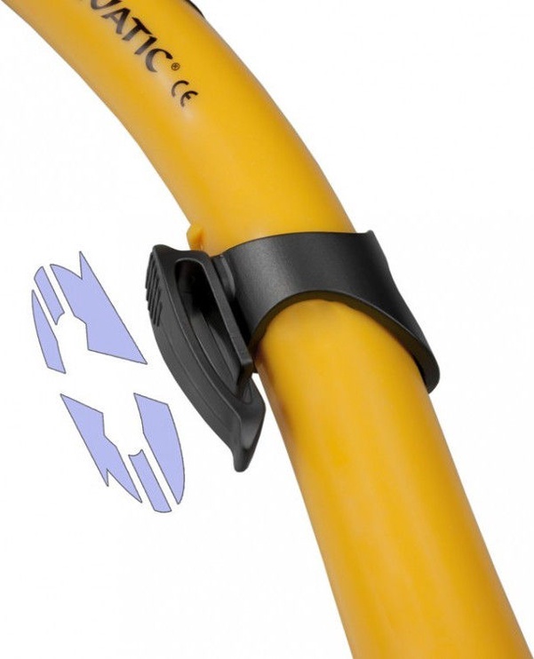 Snorkelēšanas trubiņa Aqua Speed Elba Yellow