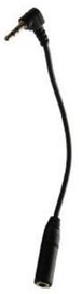 Gembird Adapter Cable Jack 2.5mm to Jack 3.5mm Black 0.15m