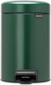 Prügikast Brabantia NewIcon, roheline, 3 l, 26.6 cm x 16.8 cm