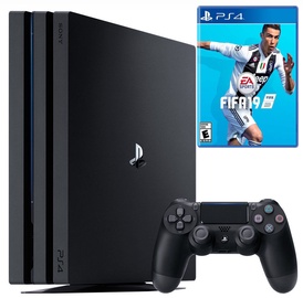 Sony Playstation 4 (PS4) Pro 1TB Black + Fifa 19
