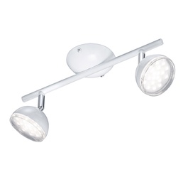 Kryptinis šviestuvas Trio Tondo 872810201, 2X3.8W, LED
