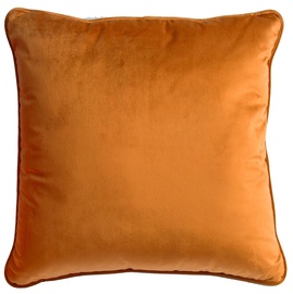 Декоративная подушка Home4you Velvet, коричневый, 450 мм x 450 мм