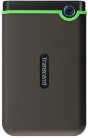 Cietais disks Transcend StoreJet, HDD, 2 TB, pelēka