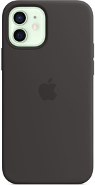 Vāciņš Apple iPhone 12 | 12 Pro Silicone Case with MagSafe - Black