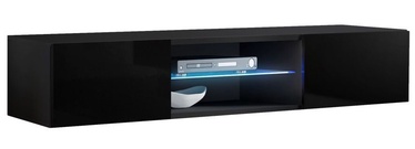 TV-laud ASM RTV Fly 33 Black, 1600x400x300 mm