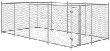Koerapuur VLX Outdoor Dog Kennel Silver, 7600x3800x1900 mm