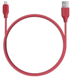Aukey Nylon Cable USB To Micro USB CB-AM1/RTL 1.2m Red
