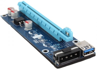 Kolink PCI-E 1x Auf 16x Powered Riser Card Mining/Rendering Kit 60cm
