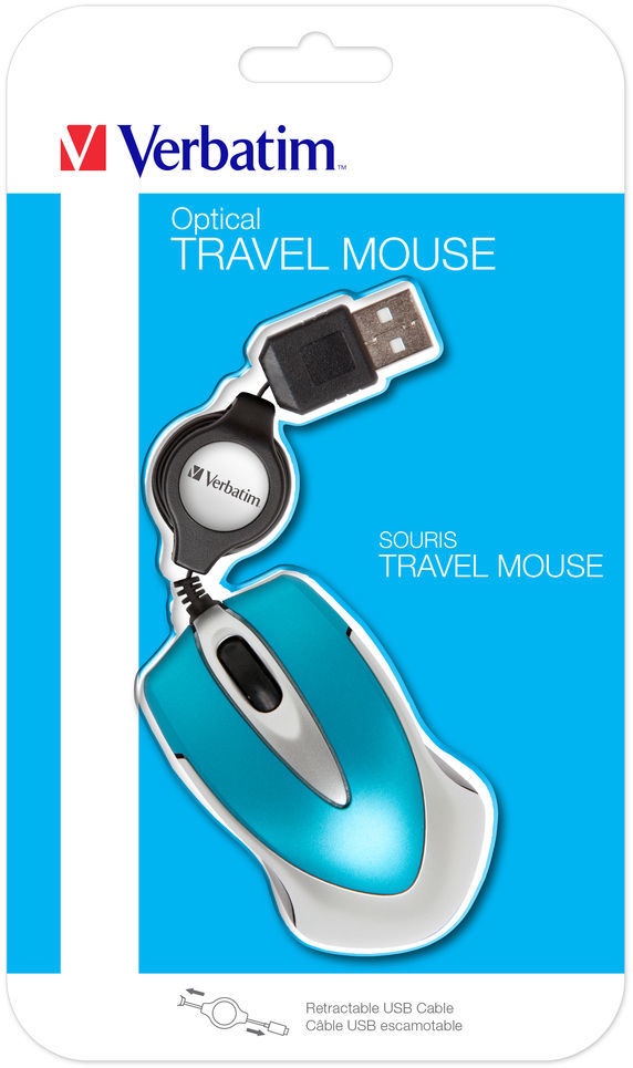 mini travel mouse retractable