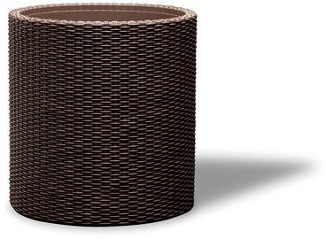 Puķu pods Keter Medium Cylinder Planter Brown