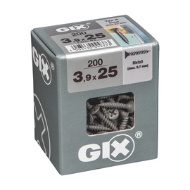 PUIDUKRUVI SPAX GIX 3,9X25 PH 200 TK.