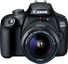 Зеркальный фотоаппарат Canon EOS 4000D 18-55mm III EU26 Kit