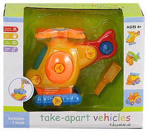 Tommy Toys Take Apart Plastic Constructor Helicopter 428331