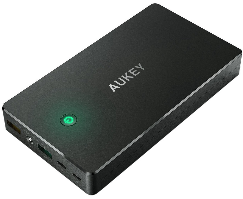 Зарядное устройство - аккумулятор Aukey, 20000 мАч, черный