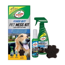 Automobilių salono valymo rinkinys Turtle Wax Pet Mes Kit, 0,5 l