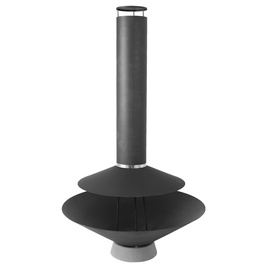 Уличный камин Home4you Warm Seeker Fire Place, 900 мм x 900 мм x 1540 мм
