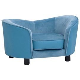 Кровать для животных VLX Dog Bed, синий, 490x690 мм