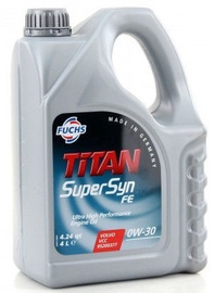 Motoreļļa Fuchs Titan Supersyn FE SAE 0W - 30, sintētiskais, vieglajam auto, 5 l