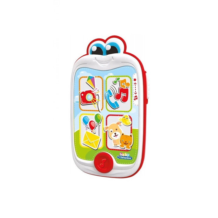 Интерактивная игрушка Clementoni Baby Smartphone 14948, 14 см